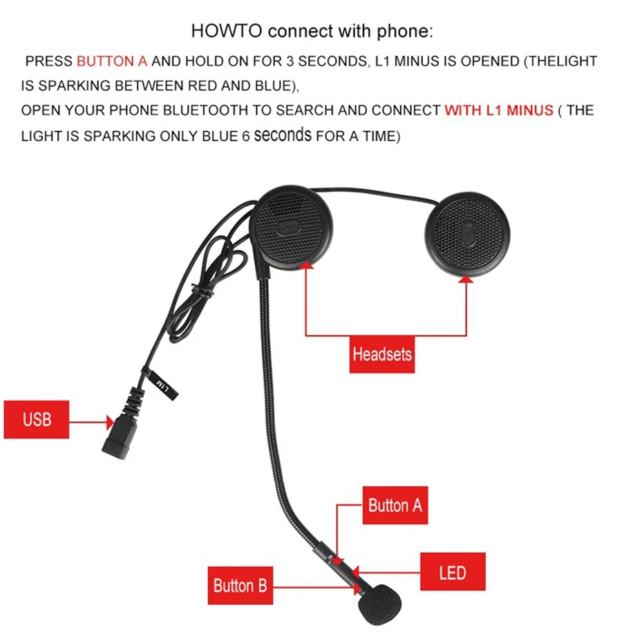 1 комплект 3/4 открытый лицо мото скутер Bluetooth гарнитура шлем солнце Viso точка Кафе Racer Ретро Винтаж мотоциклетный шлем