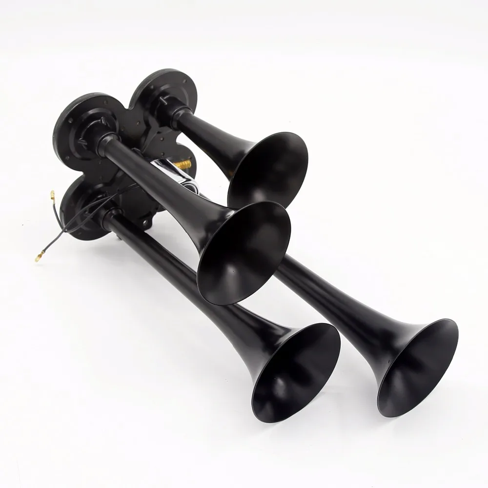 OKC Black plated metal chromed four pipe воздушный рожок оригинальный автомобильный насос