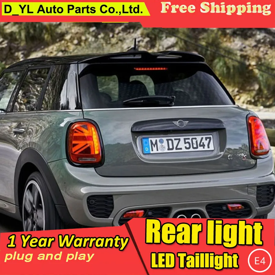 

Автомобильный Стайлинг для BMW MINI F55 F56 F57 хвост светильник s 2013-сейчас для мини задний светильник DRL + указатель поворота + тормоза + светодиодны...