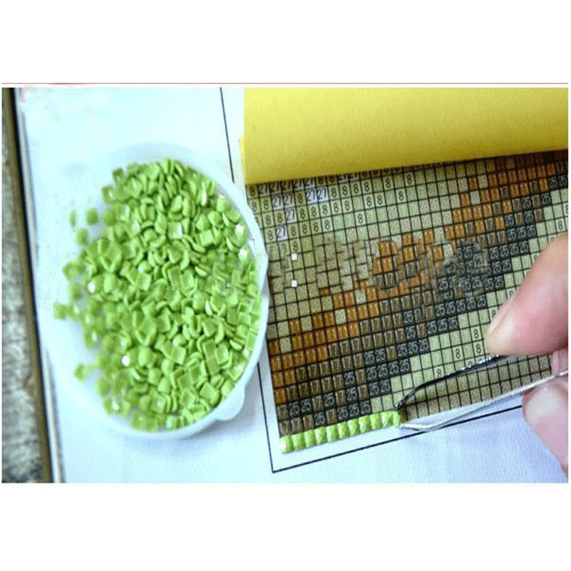 Рукоделие голубые глаза Белый Кот Вышивка Алмаз 3D сделай сам Алмазная картина