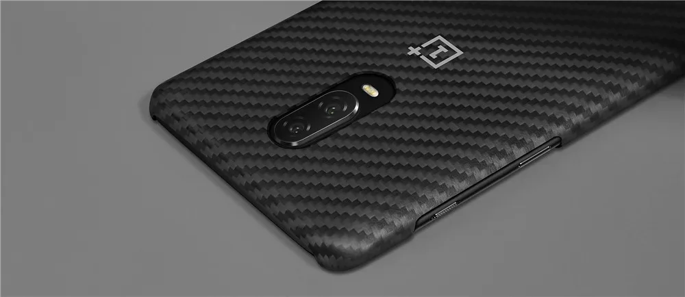 Для OnePlus 6T чехол Официальный Oneplus 6T силиконовый защитный чехол бампер чехол для One Plus 6T красный нейлон Karbon