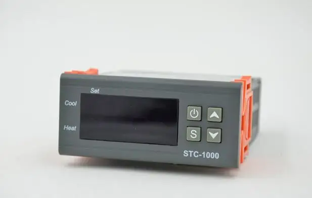 Термостат с цифровым дисплеем 110 В термостат STC-1000 контроллер температуры для
