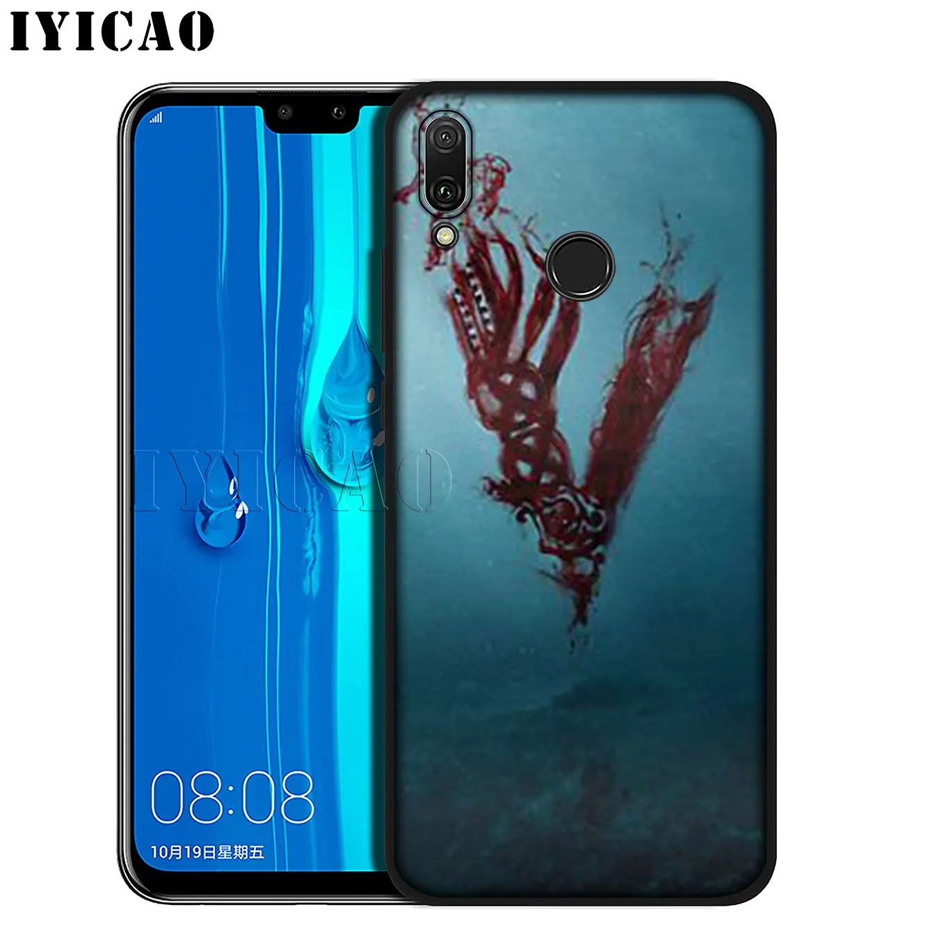 IYICAO Vikings Series lovely Soft Silicone Phone Case for Huawei Mate 30 20 10 Pro Nova 5I 5T 5 4 4E 3i 3 2i Lite Smart |