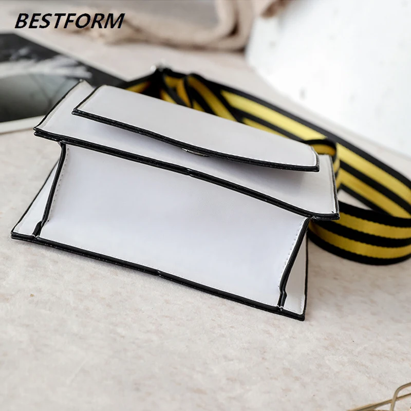 BESTFORM мини-женская сумка с клапаном женские сумки на плечо для путешествий