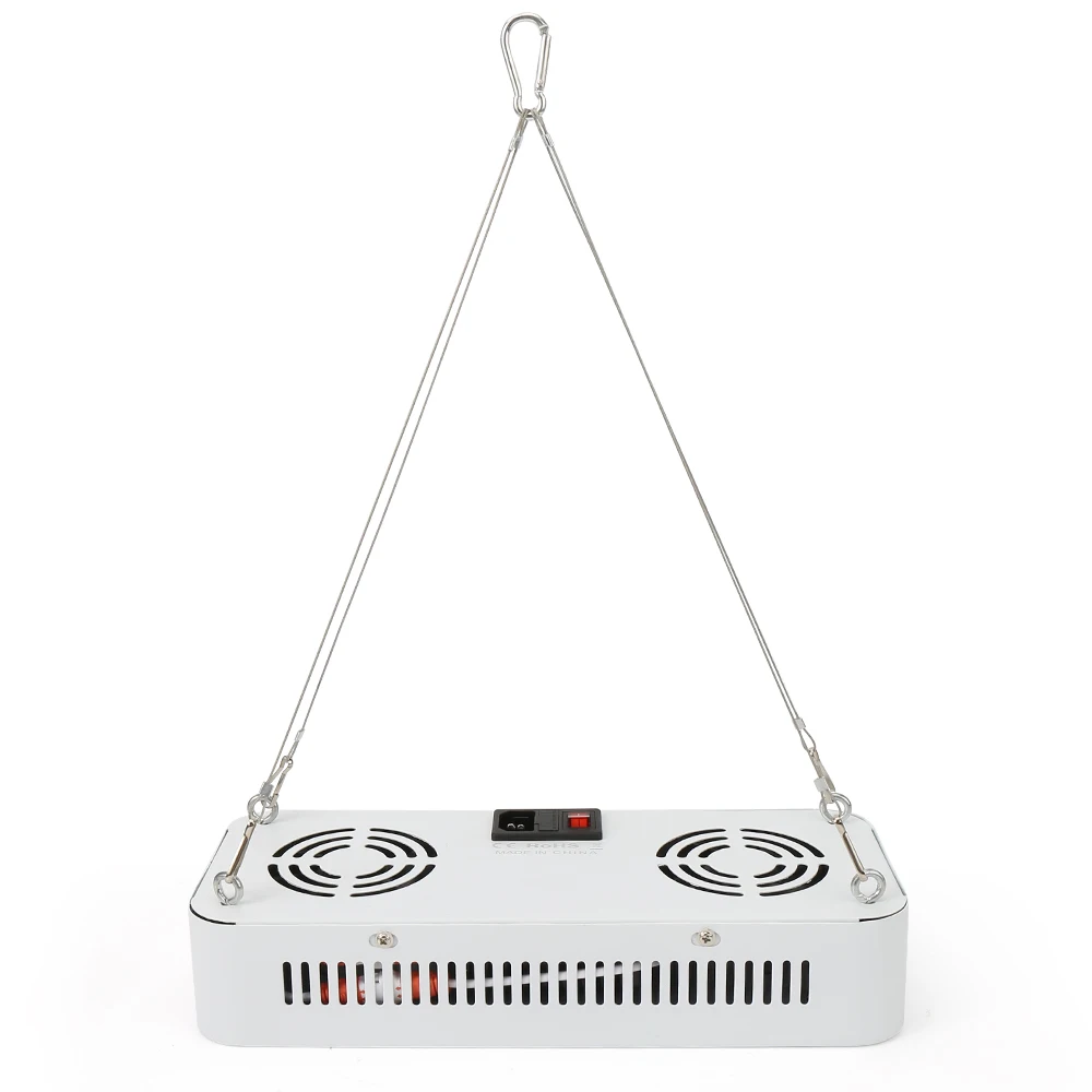 2 шт./лот 300 Вт Светодиодная лампа для выращивания растений AC85 265V полный спектр