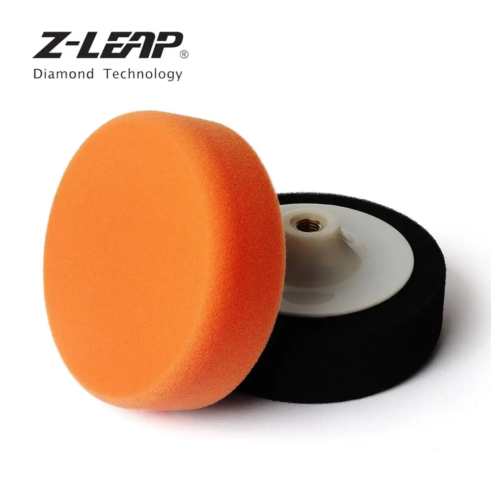 Z-LEAP 6 дюймов Авто автомобильная полировальная Подушка губка полировочное колесо для автомобиля шлифовальный прибор буфер воском M14 M16 резьба электроинструменты аксессуары