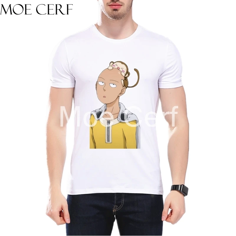 2018 летняя футболка в стиле панк One Punch Man мужские футболки с героями комиксов Hero