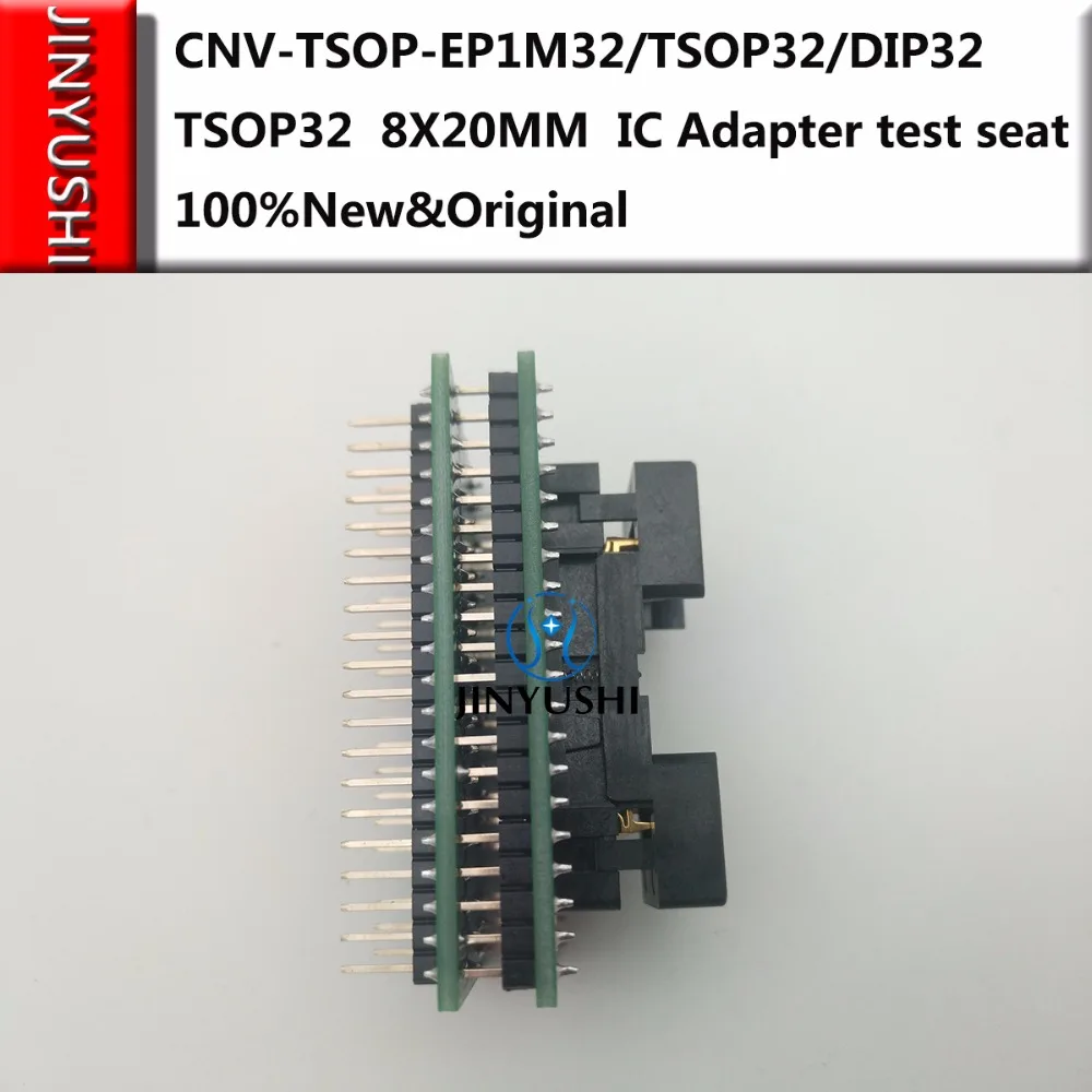 100%New&Original CNV-TSOP-EP1M32/TSOP32/DIP32 TSOP32 8X20MM ENPLAS IC Burning seat Adapter testing seat Test Socket test bench