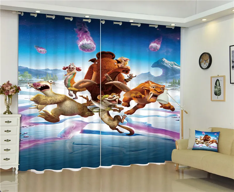 

Luxury 3D Curtains Drapes for Living Room Office Hotel Home Wall Tapestry Can be Customed