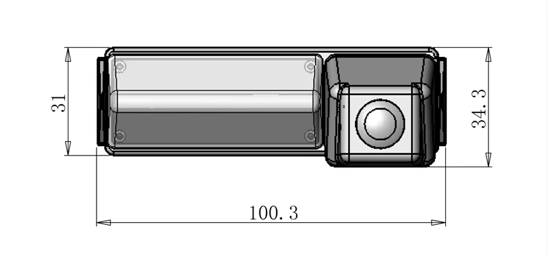 Камера ночного видения заднего вида парковочная камера для Lexus ES300 ES330 ES 300 330 2002 ~