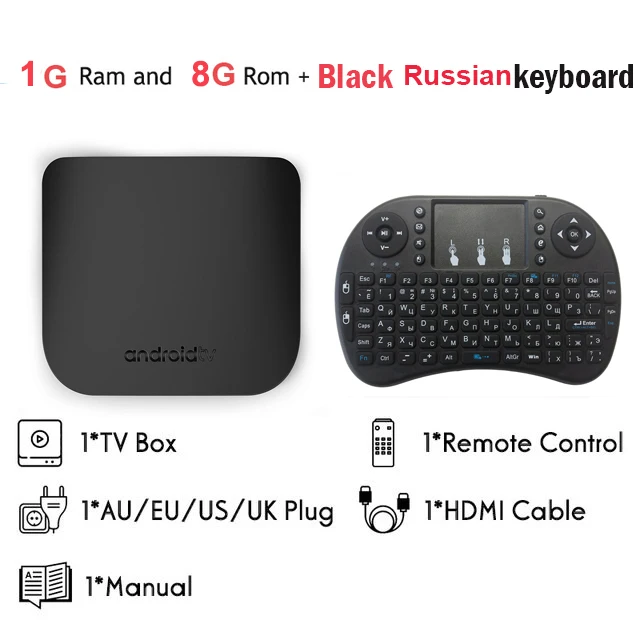 1G 8G N I8-R Mecool M8S PLUS W Adroid 7,1 четырехъядерный процессор Amlogic S905C 1 ГБ 8 ГБ 2,4 г WiFi 4 K, H.265 набор топ поддержка ТВ-коробок OTA обновление высококачественный - Цвет: 1G 8G N I8-R