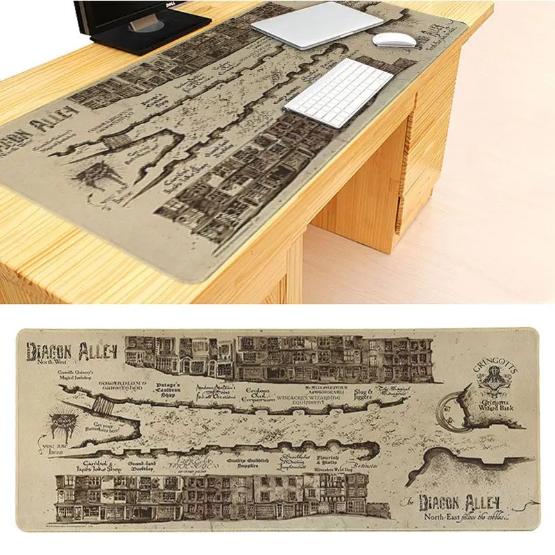 MaiYaCa Marauders, карта для ноутбука, компьютера, коврик для мыши, размер для 40x90 см, скоростная версия, игровые коврики - Цвет: 40X90cm