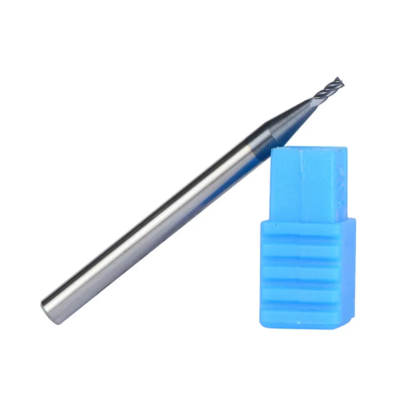 Концевые фрезы из вольфрамовой стали с 4 канавками плоской головкой