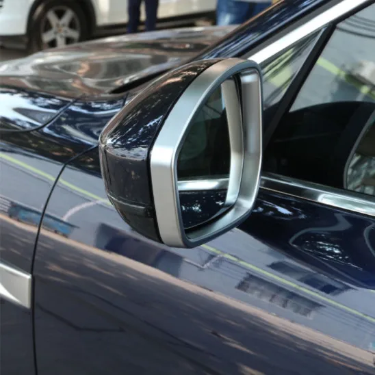 Для Jaguar xe xf 2015-2016 автомобильный Стайлинг ABS Матовый хром зеркало заднего вида