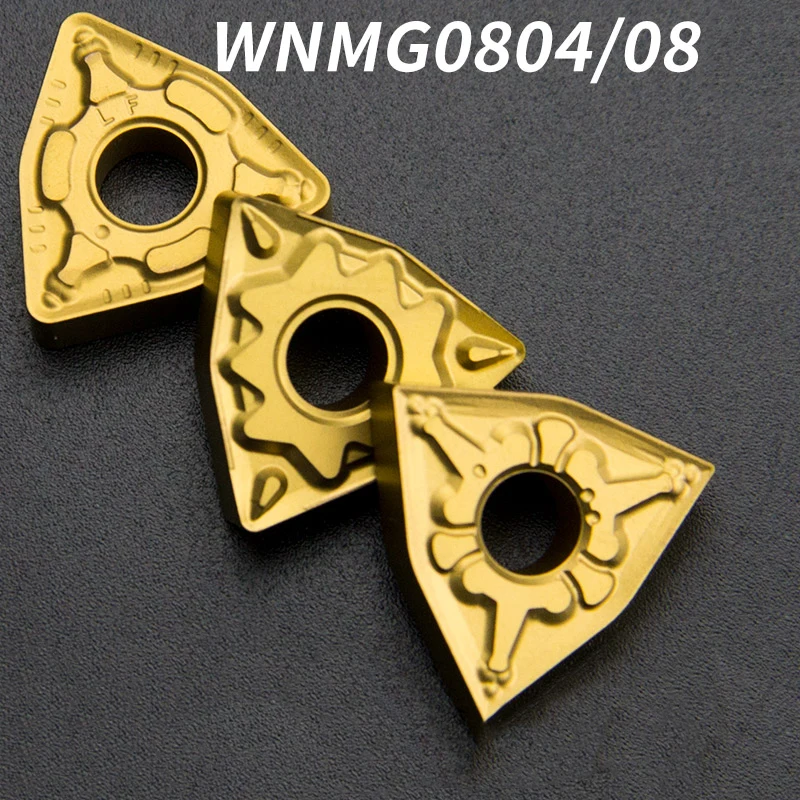 10 шт. WNMG080408 токарный инструмент с ЧПУ вставка WNMG 080408 внешний полный диапазон