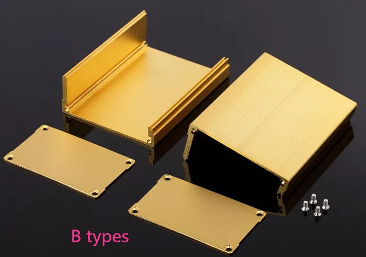 Алюминиевый корпус усилителя/корпус электронного инструмента/корпус