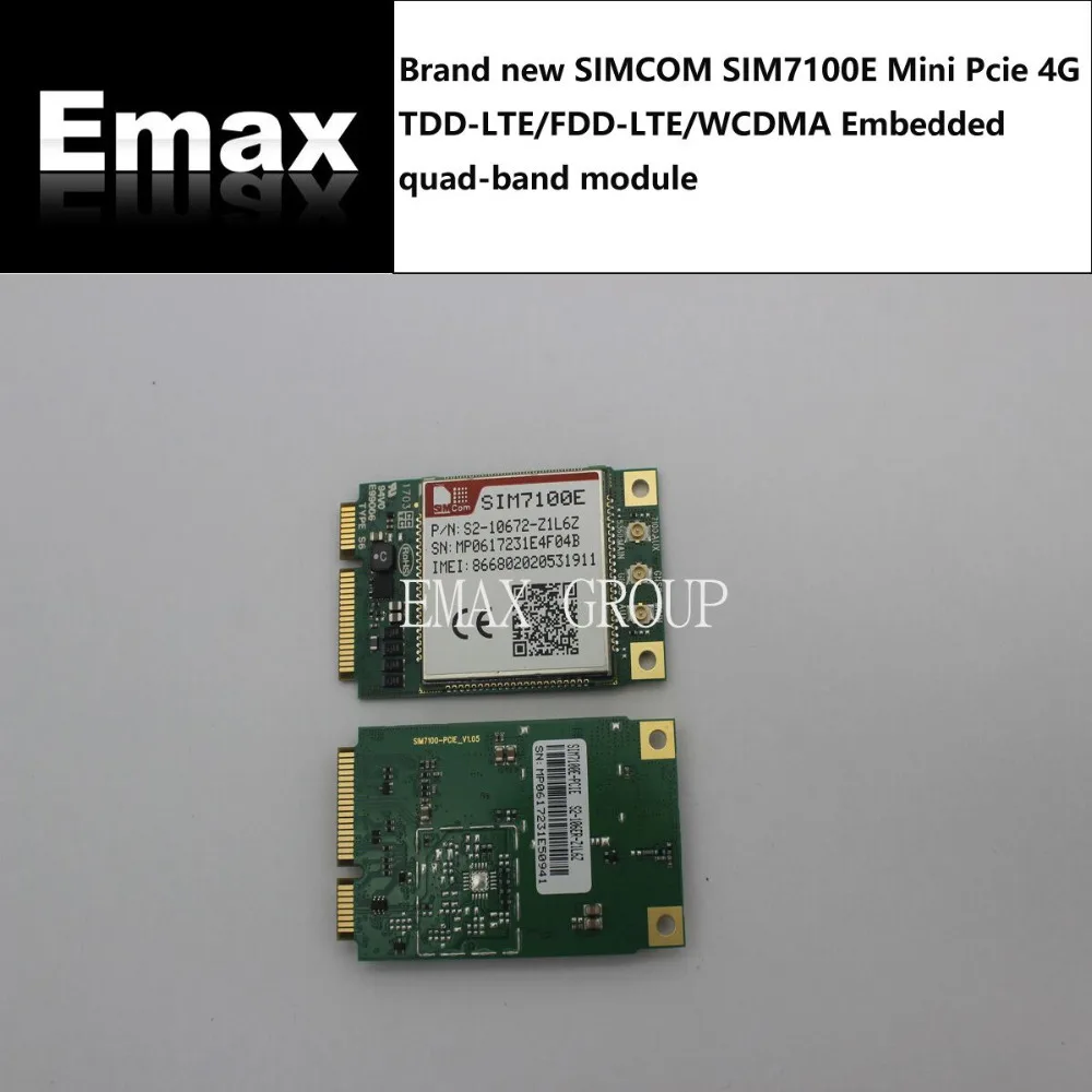SIMCOM SIM7100E мини PCIE низкая стоимость 4G LTE FDD/LTE TDD модем к штырю SIM5320 GPS GNSS Гарантировано