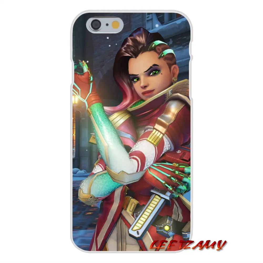Переиграть игру OW Sombra для Samsung Galaxy A3 A5 A7 J1 J2 J3 J5 J7 2015 2016 2017 аксессуары мобильного
