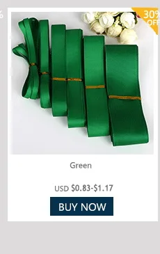 Выберите размер 5 ярдов темно-зеленый подарок упаковка Grosgrain лента для украшения свадебной вечеринки поделка рукоделие материалы для одежды