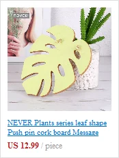 Серия NEVER Plant, нажимная пробковая доска, доски для заметок, доски для заметок, аксессуары для офиса, канцелярские принадлежности