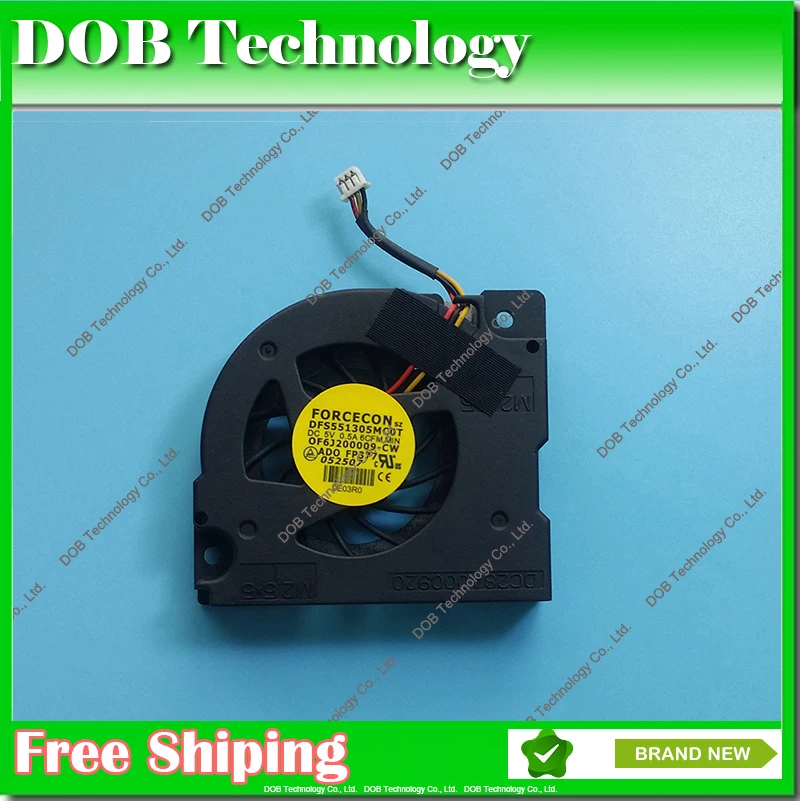 

DC5V 0.4A GPU Cooling Fan For DFB451005M10T FDA1-CCW DC28000020L For Dell Precision M90 E1705 M170 9400 6400 Fan