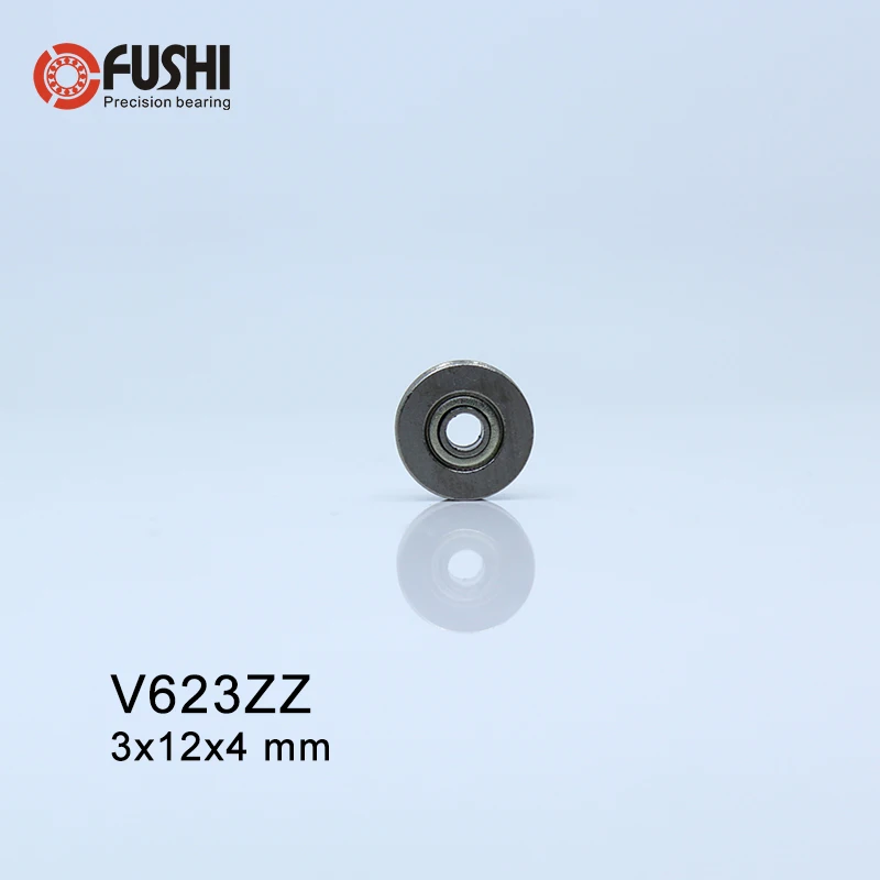 Высокоуглеродистая сталь V623ZZ (20 шт.) V канавка герметичный шариковый подшипник 623VV