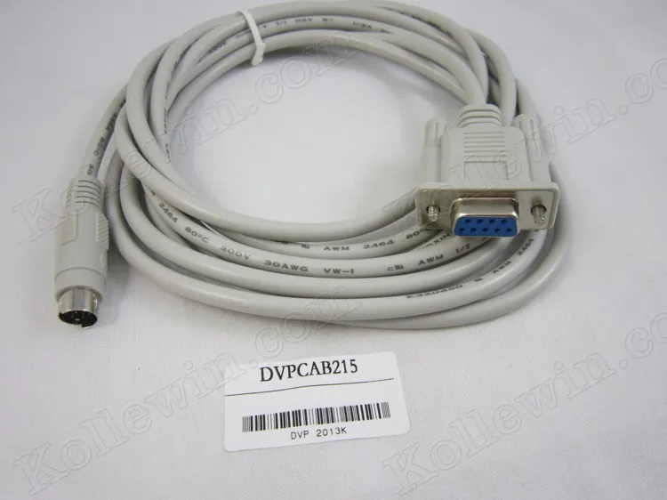 Бесплатная доставка новый совместимый кабель PLC DVPCAB215 COM1 программирования