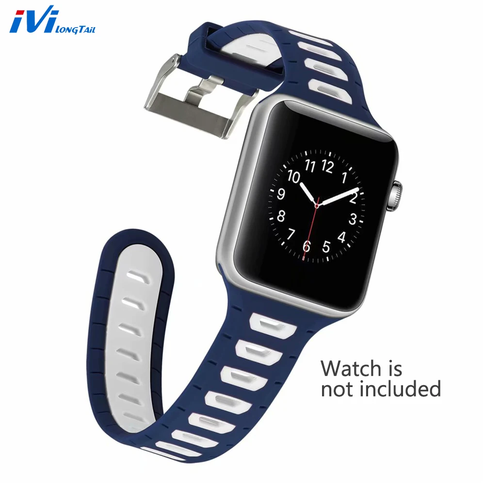Спортивные ремешки для Apple iPhone часы 42 мм 38 группа iWatch серии 3 2 1 ремешок