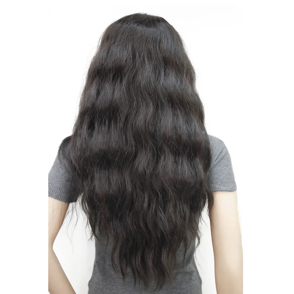 StrongBeauty женские парики черный/темно-коричневый длинный волнистый натуральный