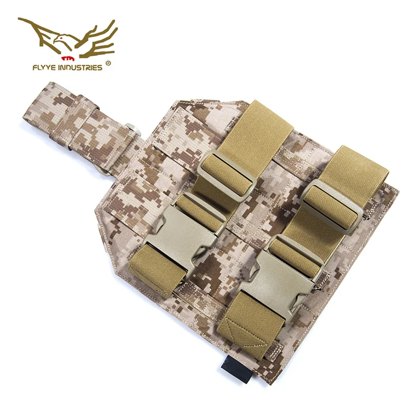 Система крепления FLYYE MOLLE сумка для переноски ног наклонная ножная пластина