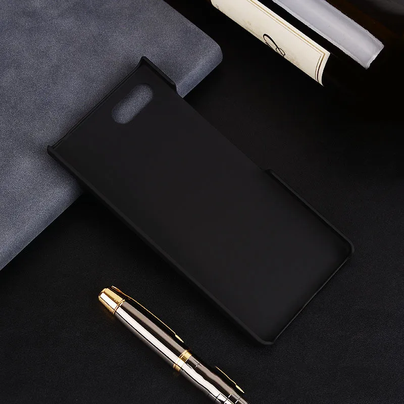 Матовый чехол Key2 для BlackBerry Key2 BBF100, защитный чехол для телефона с эффектом потертости, жесткая задняя крышка, цвета Fandas Capa, черный, синий