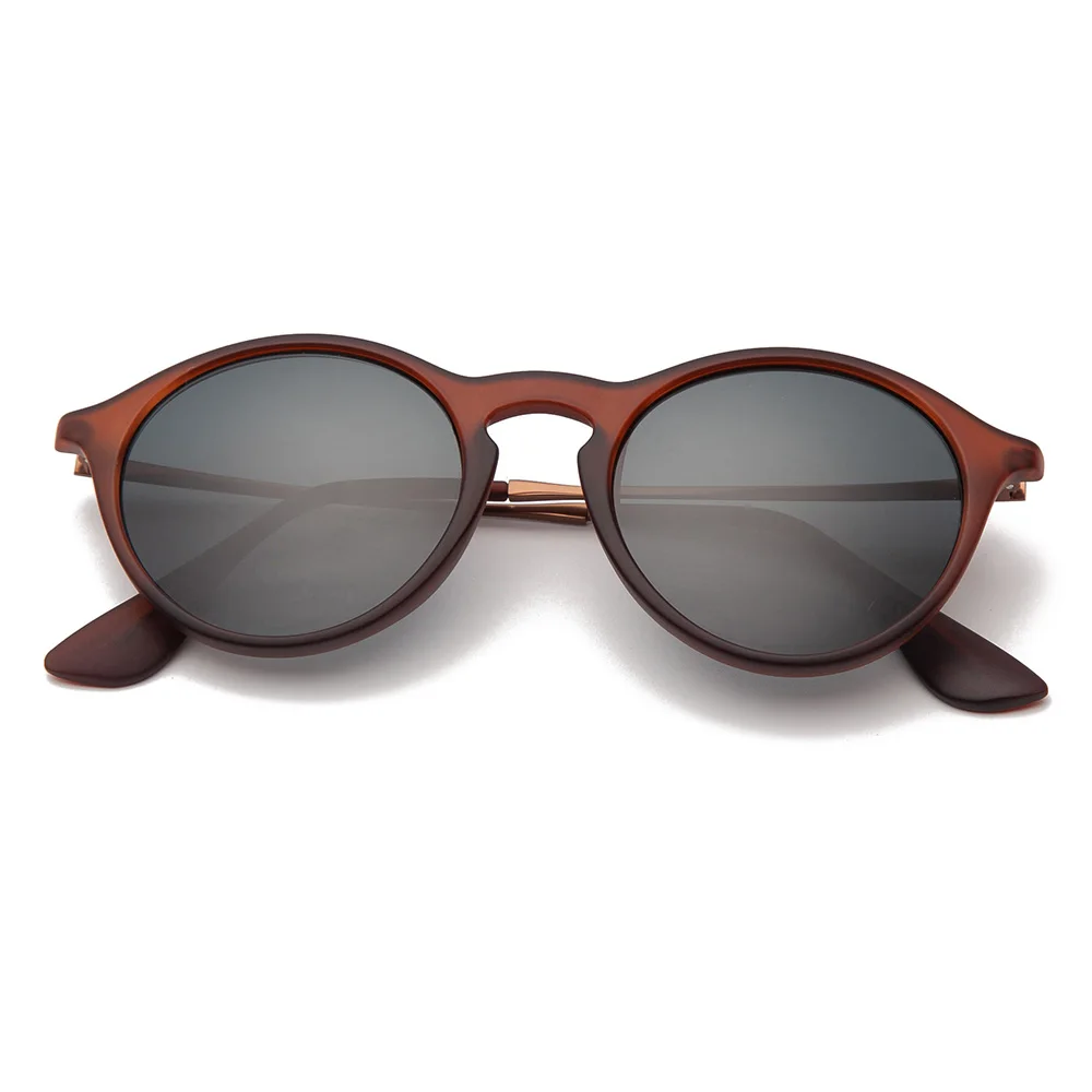 Боло. Ray ban 4243 EriKa, классические круглые солнечные очки для женщин тонкий УФ-фильтр 49 мм стеклянные линзы для вождения, зеркальные солнцезащитные очки oculos de sol Gafas очки для взрослых UV400