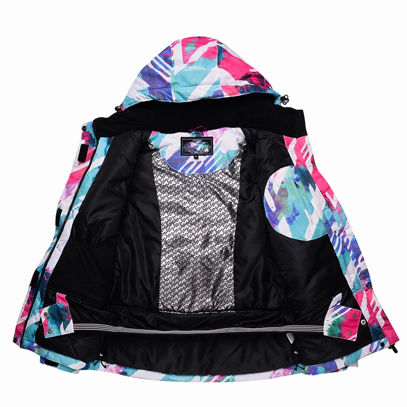 Новые лыжные куртки Wmen профессиональные теплые ветрозащитные водонепроницаемые