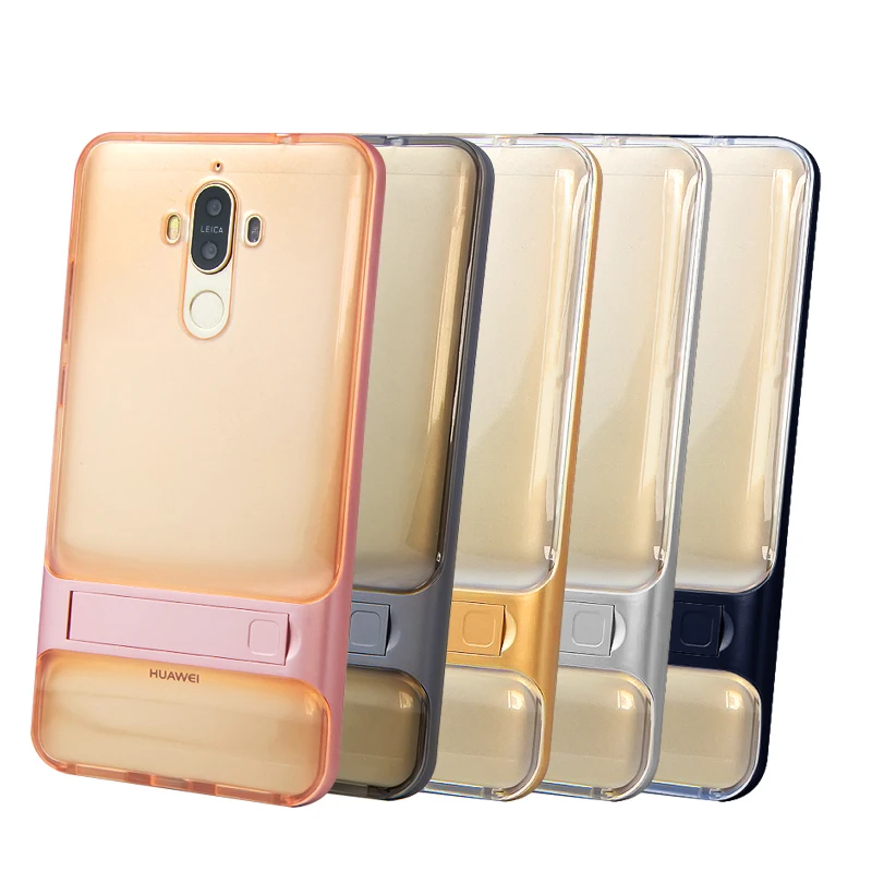 Чехол 2 в 1 для Huawei Mate 9 Ультратонкий чехол подставка из ТПУ и поликарбоната 5 дюйма