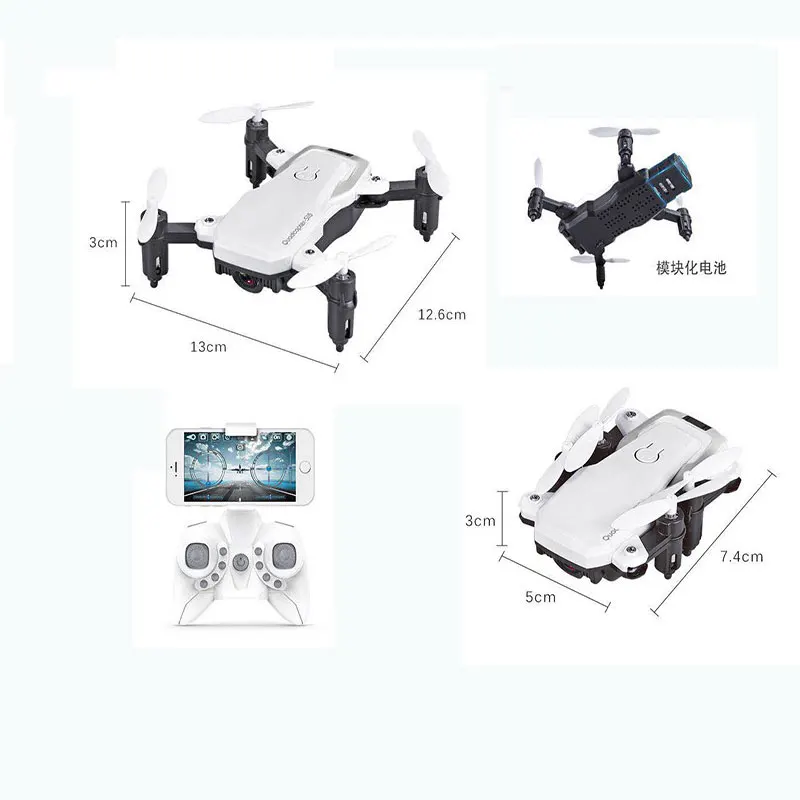 Камера Квадрокоптер 0.3MP 2MP камера 6 осевой гироскоп Wifi FPV Дрон профессиональный