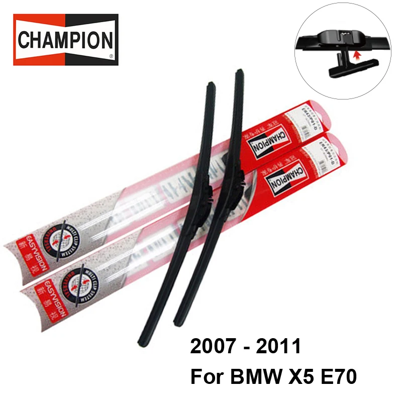 2 шт./компл. Чемпион easyvision соединения Тип стеклоочистителей для BMW X5 E70 2007 2008 2009 2010