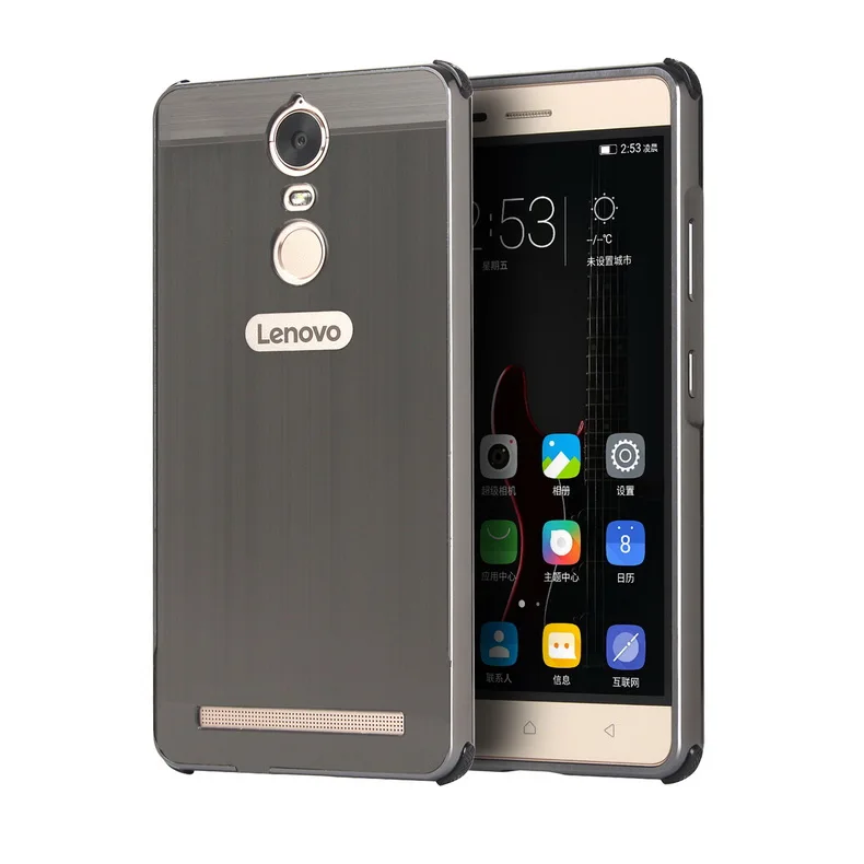 Матовый чехол для lenovo K5 Note K6 Note K6, чехол с металлическим покрытием, жесткая задняя крышка для lenovo K5 Note 2 в 1, тонкий Чехол