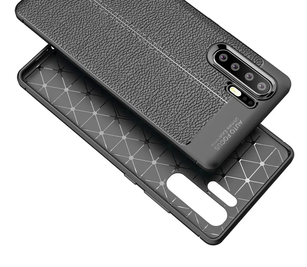 Чехол для Huawei P30 Pro полная защита тонкий ТПУ мягкий силиконовый ударопрочный