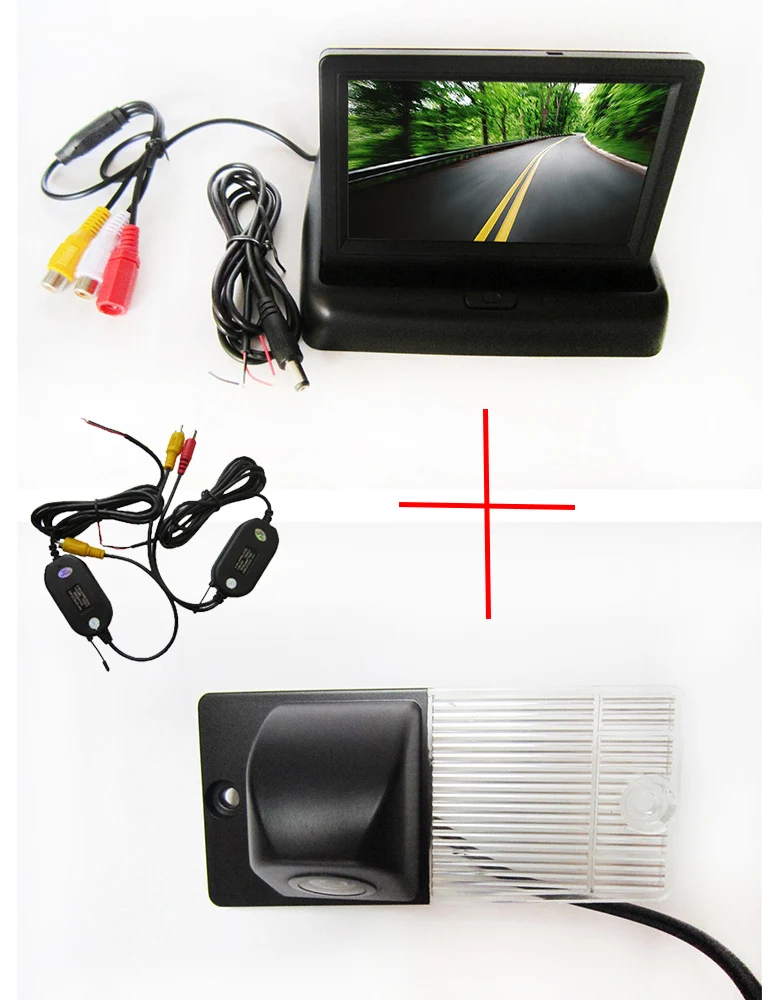 

Wireless WIFI Car Rear View Camera for KIA SORENTO SPORTAGE,with 4.3 Inch foldable LCD TFT Monitor