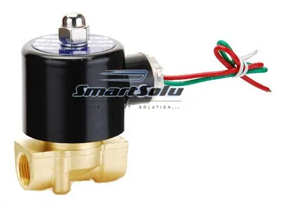Бесплатная доставка 5 шт 3/8 &quotЭлектрический электромагнитный клапан 110 V AC Air Water