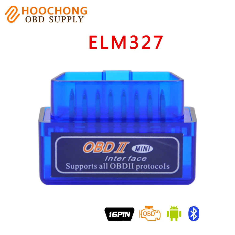 Super Mini ELM327 Bluetooth V2.1 интерфейс obdii obd ii диагностический инструмент elm 327 работает на
