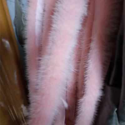 pink Новинка, норковая меховая отделка, дерзкий мех, кружево, аксессуары для рукоделия, украшение ручной работы, материал cheongsam - Цвет: pink