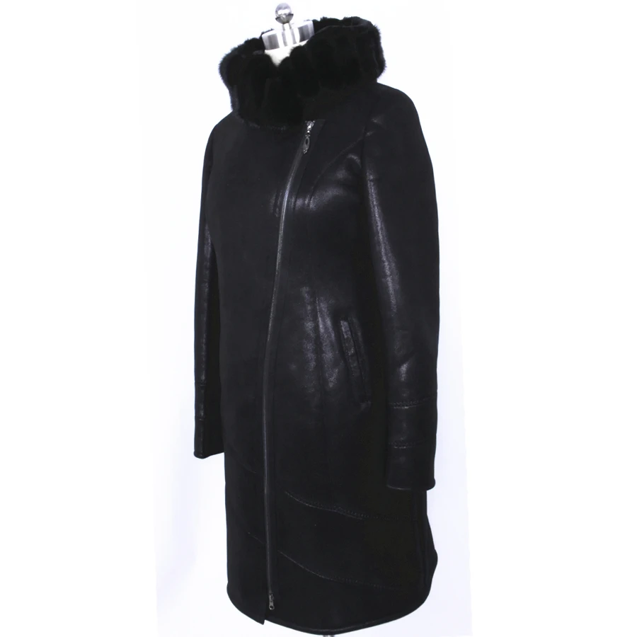 100% натуральный пояса из натуральной кожи норки меховой воротник свободные