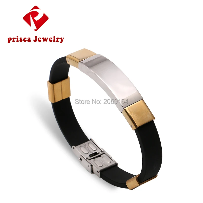 Гладкие браслеты и золотые ювелирные изделия из нержавеющей стали звенья цепи