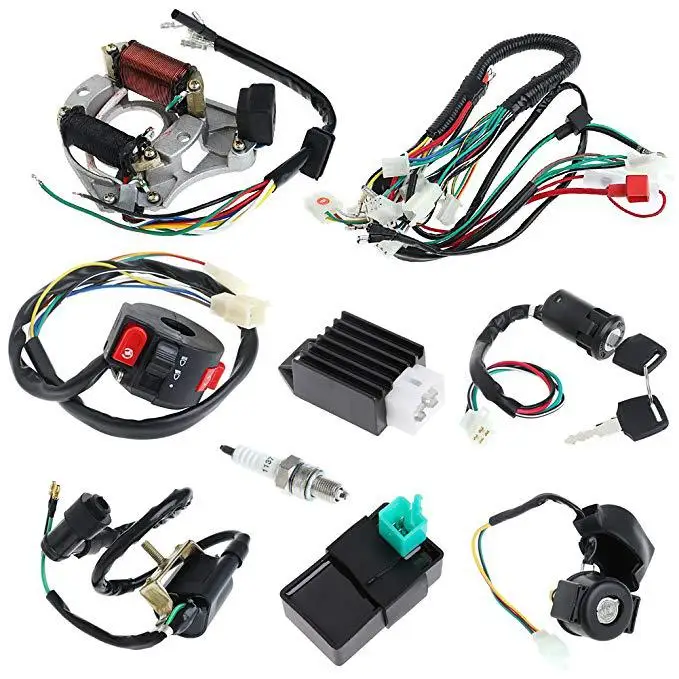 Полный комплект электропроводки ATV Quad Gokart катушка CDI для 50 70 90 110 куб. См|Зажигание