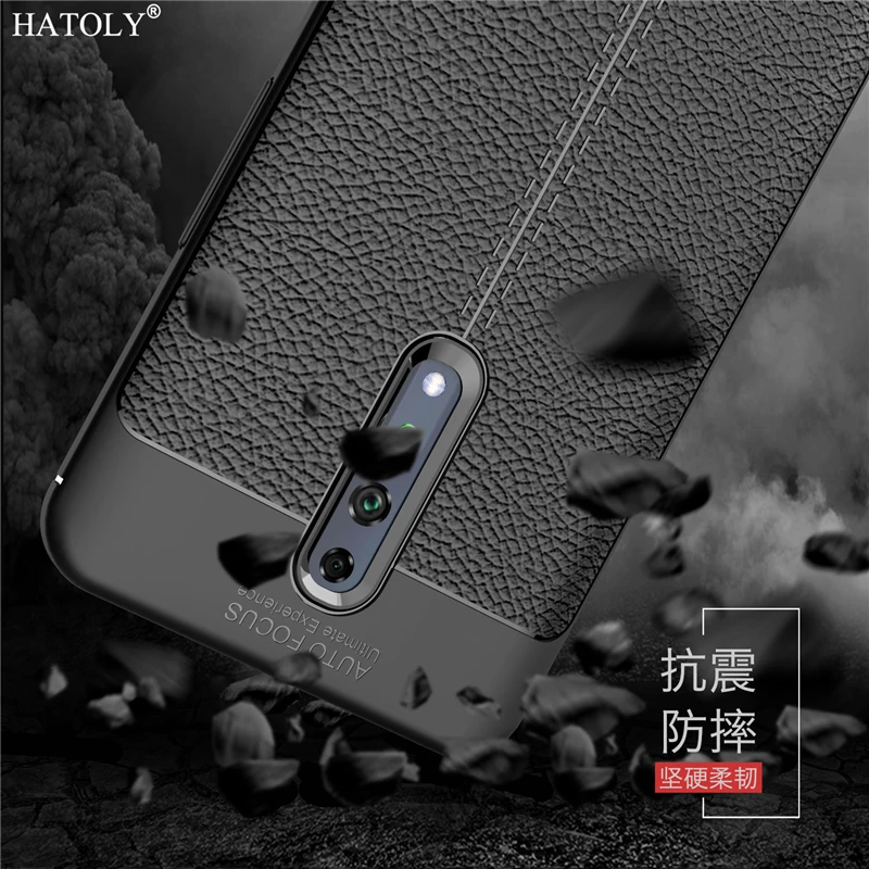 

For Cover OPPO Reno Z Case Shockproof Leather TPU Soft Cover For OPPO Reno Z Silicone Phone Bumper Case For OPPO Reno Z Cover