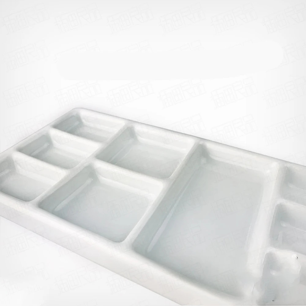 1 шт. керамическая квадратная Акварельная палитра s резервуар для воды офисные