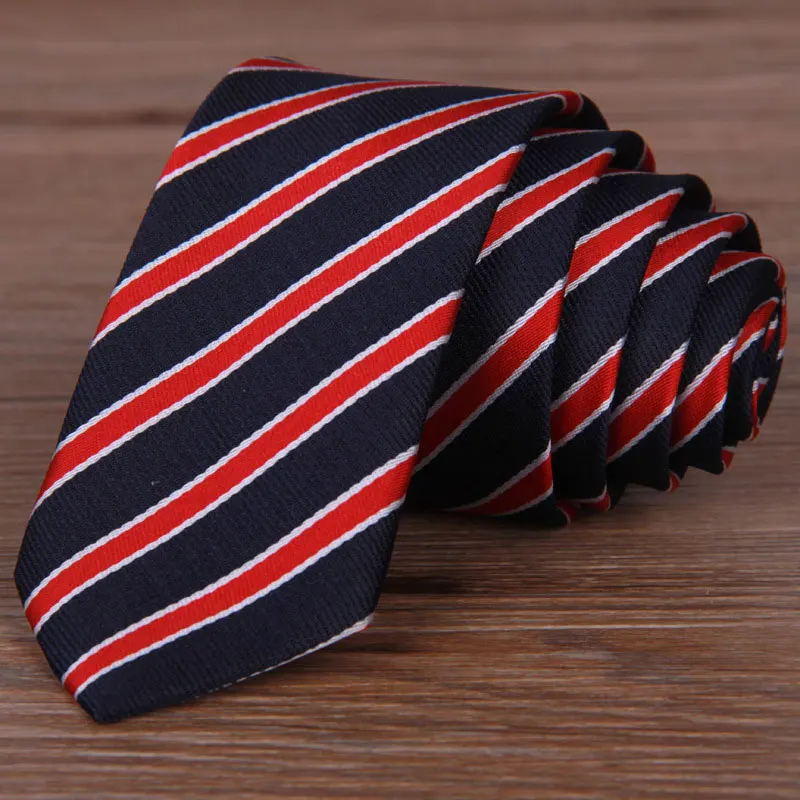 XIANJIAONV Men's Uniform Neck Ties 5cm Skinny Stripe Dot Leisure Fashion Narrow Necktie Korean Brand Designer | Аксессуары для