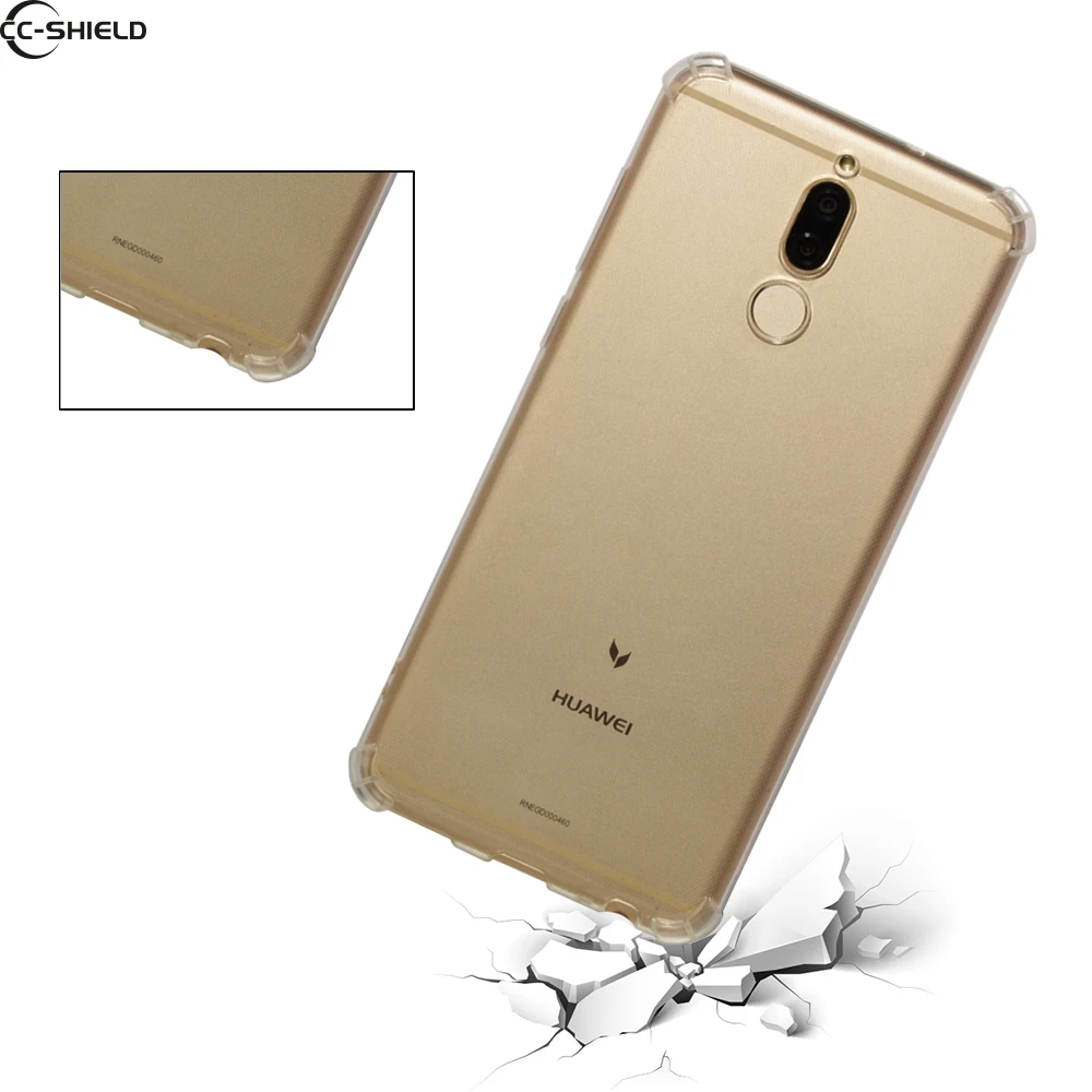 Мягкий чехол для Huawei Nova 2i RNE L21 L01 L23 ультратонкий прозрачный силиконовый из ТПУ Nova2i