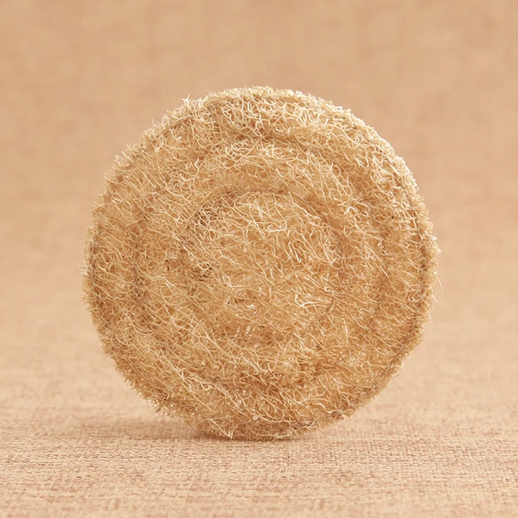 Коврики для чашек Loofah подставка под чайник ручная работа полотенце Тыква с